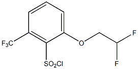 2-(2,2-difluoroethoxy)-6-(trifluoroMethyl)benzene-1-sulfonyl chloride