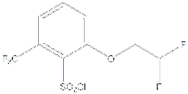 2-(2,2-二氟乙氧基)-6-三氟甲基苯磺酰氯